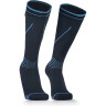 Водонепроницаемые носки DEXSHELL LONGLITE SOCKS черный/синий S (36-38) DS72506JBBS